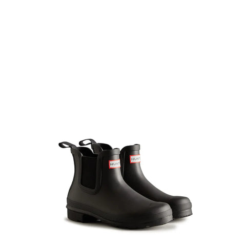 Hunter Women's Original Black Chelsea Boots