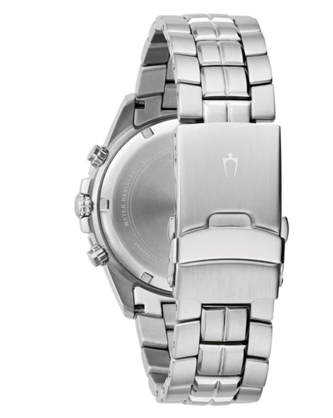 Bulova Marine Star Chronograph Stainless Steel Quartz Men's Watch