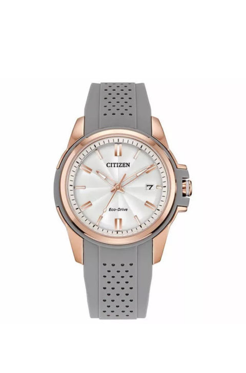 BRAND NEW Citizen FE6137-08A Weekender Pink Gold-Tone Stainless Steel Quartz Ladies Watch