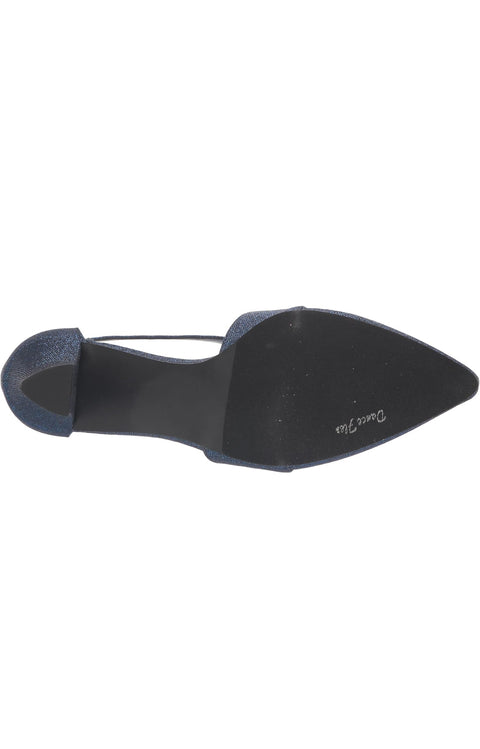 Easy Street Women's Elegance Pump by Easy Street in Navy Glitter (Size 10 M)