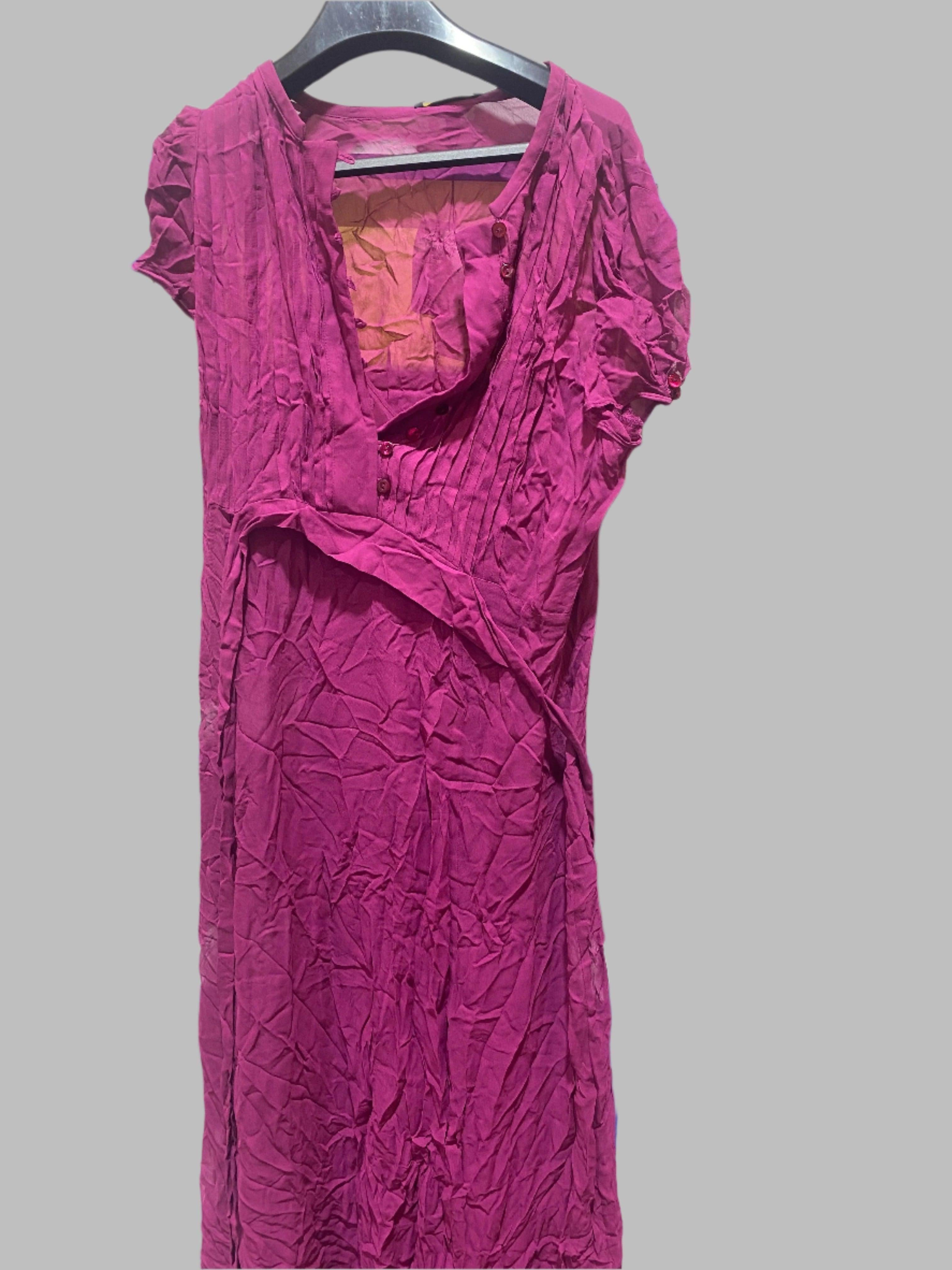 Luisa Spagnoli Women's Purple Dress LMA436