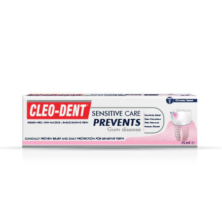 Cleo-Dent Sensitive Care Prevents Gum Disease 98.9GR OPD-2056 | Cleo-Dent In Lebanon