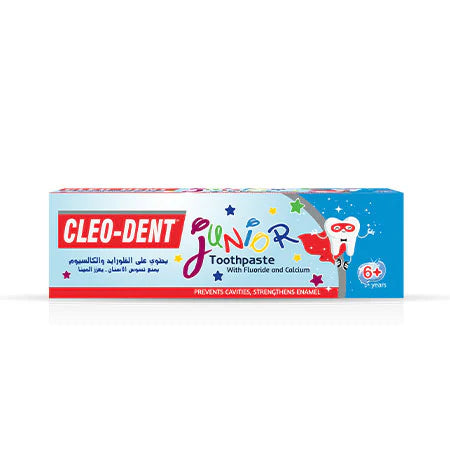 Cleo-Dent Junior Toothpaste With Fluoride & Calcium 99.5GR opd-2058| Cleo-Dent In Lebanon