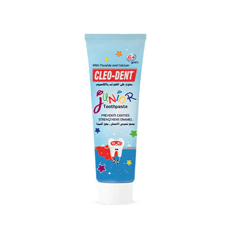 Cleo-Dent Junior Toothpaste With Fluoride & Calcium 99.5GR opd-2058| Cleo-Dent In Lebanon