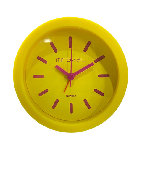 Miraval Yellow Silicone Clock | Miraval In Lebanon