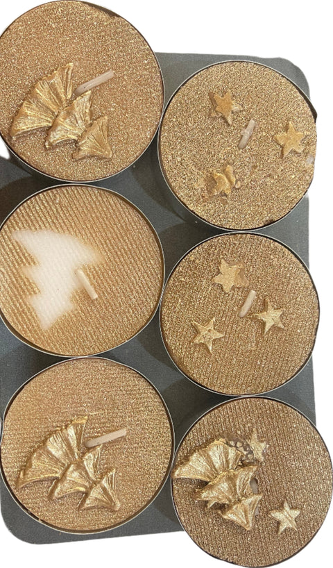 KCB Gold Candles 6 Pieces | KCB In Lebanon