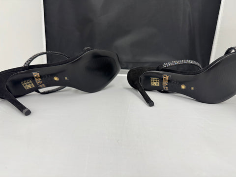 Stuart Weitzman Aleena Royale 100mm Sandal Heels