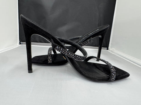 Stuart Weitzman Aleena Royale 100mm Sandal Heels