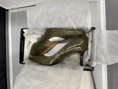 Polo Ralph Lauren Women's Lanette Olive Color High Heels