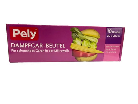 Pely Steaming Bag In Microwave 10 Bags