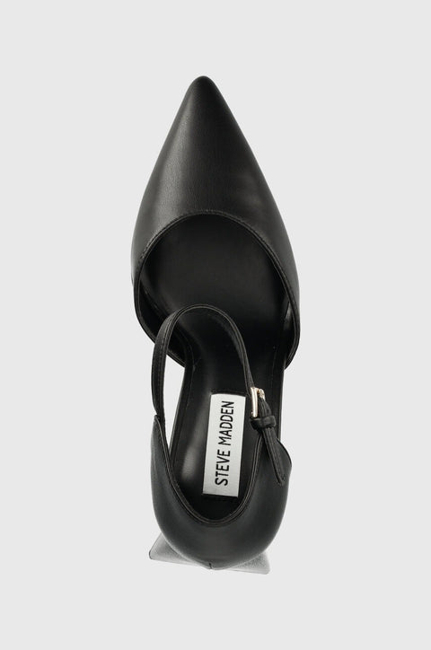 Steve Madden Women's Black Secretz Thick Heel Shoes In high-heeled | Steve Madden in Lebanon