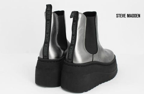 Steve Madden Women's Metallic Pegasus Leather Ankle Boots  |Steve Madden in Lebanon