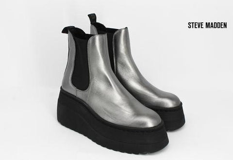 Steve Madden Women's Metallic Pegasus Leather Ankle Boots  |Steve Madden in Lebanon