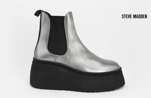 Steve Madden Women's Metallic Pegasus Leather Ankle Boots  |Steve Madden in Lebanon