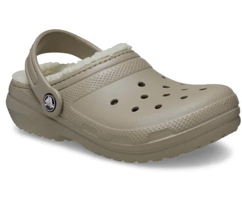 Crocs Women's Tan Toddler Classic Lined Clog Sleeper | Crocs In Lebanon