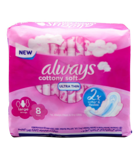 Always Cottony Soft Ultra Thin 8 pads