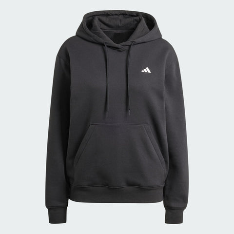 Adidas Women's Black Essentials Small Logo Hoodie | Adidas In Lebanon
