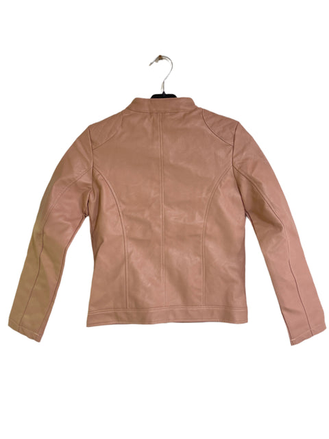 Terranova Girl's Pink Leather Jacket  | Terranova In Lebanon