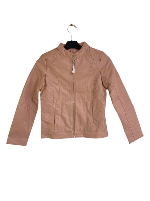 Terranova Girl's Pink Leather Jacket  | Terranova In Lebanon
