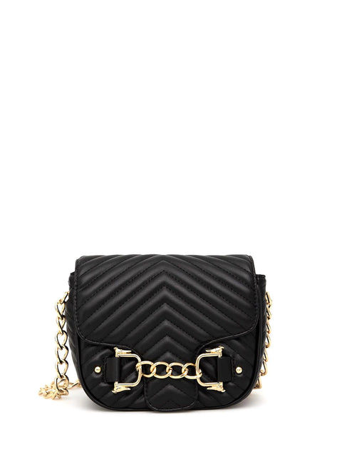 Trussardi Women's Black Leather Primrose Shoulder Bag | Trussardi In Lebanon