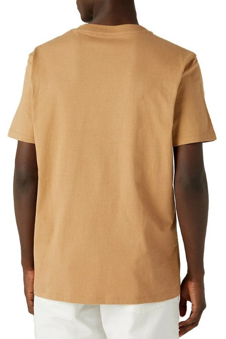 Wrangler Men's Tan Crew Neck T-Shirt | Wrangler In Lebanon