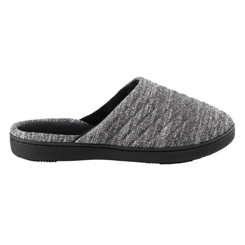 Isotoner Women's Gray Sporty Clog Andrea Slippers | Isotoner In Lebanon