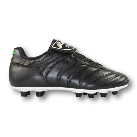 Ryal Men's Black Folytatni Italian Football Sneakers |Ryal In Lebanon