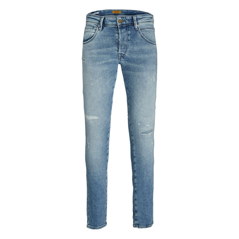 Jack & Jones Men's Blue Slim Fit Trek Jos Jeans | Jack & Jones In Lebanon