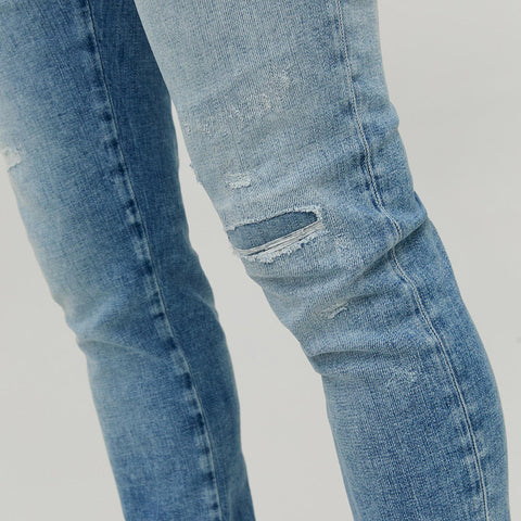 Jack & Jones Men's Blue Slim Fit Trek Jos Jeans | Jack & Jones In Lebanon