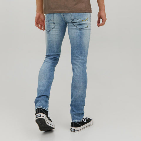 Jack & Jones Men's Blue Slim Fit Trek Jos Jeans | Jack & Jones In Lebanon