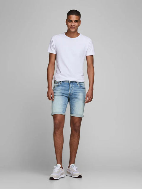 Jack & Jones Men's Light Blue Jeans Short | Jack & Jones In Lebanon