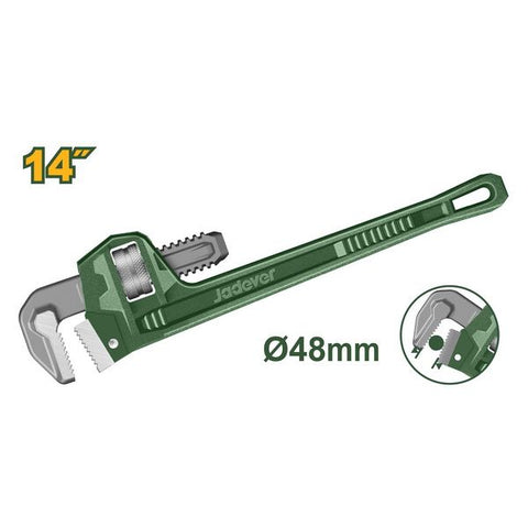 Jadever Pipe Wrench 350mm JDPW1114,(box8)