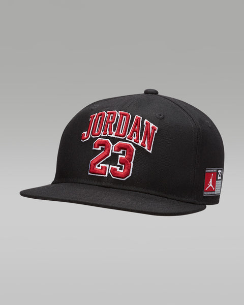 Jordan Men's Black Jersey Flat-Brim Cap Hat | Jordan In Lebanon