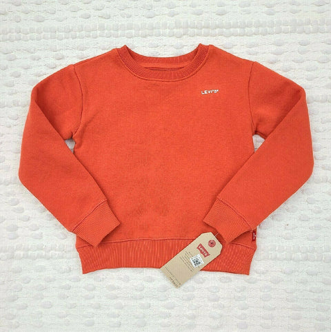 Levis Girl's Red Sweatshirt ABFK30