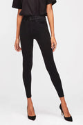 7 For All Mankind Women's Black Aubrey Slim Skinny Jeans U7N3J FE390