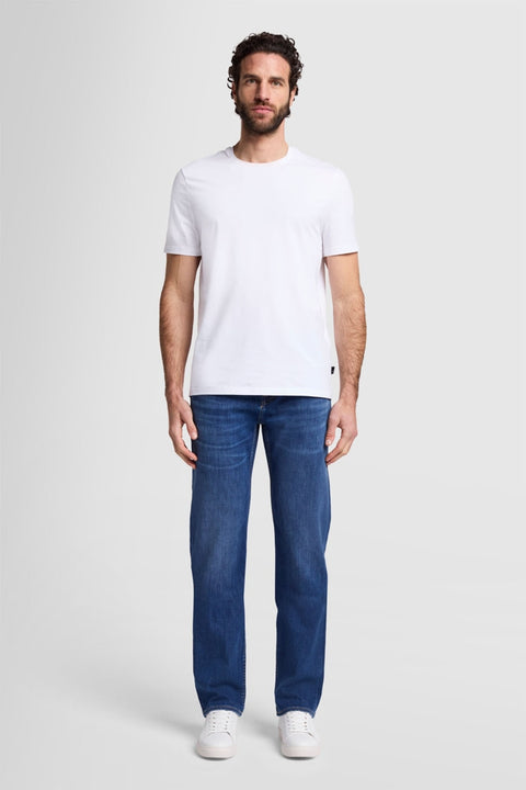 7 for all mankind Men's Dark Blue The Straight Classic Straight Jeans | 7 for all mankind In Lebanon