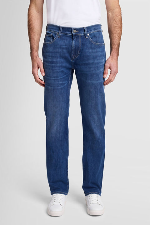 7 for all mankind Men's Dark Blue The Straight Classic Straight Jeans | 7 for all mankind In Lebanon