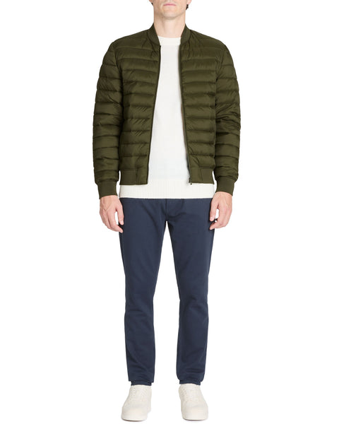 Celio Men's Khaki Puffer Jacket | Celio In Lebanon