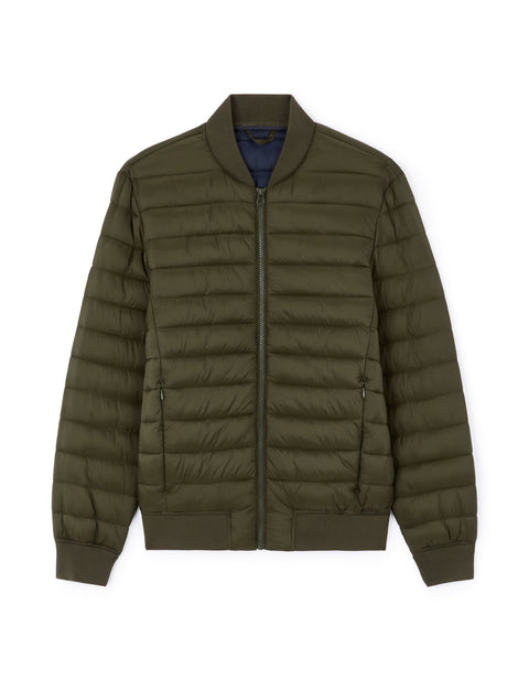 Celio Men's Khaki Puffer Jacket | Celio In Lebanon