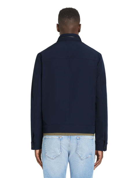 Celio Men's Navy High-Neck Jacket | Celio In Lebanon