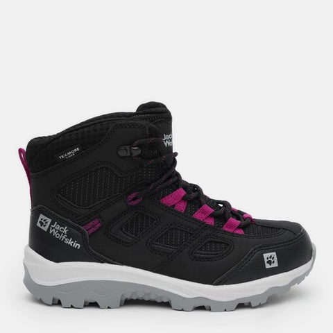 Jack Wolfskin Girl's Black Vojo Texapore Mid K Sneakers |Jack Wolfskin in Lebanon