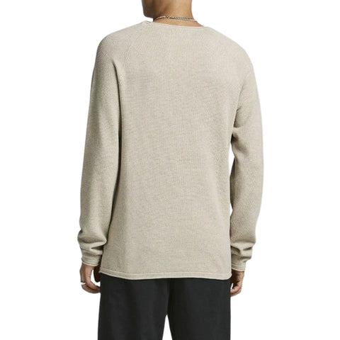 Jack & Jones Men's Light Green Essential Hill Knit Crew Neck Sweater | Jack & Jones In Lebanon