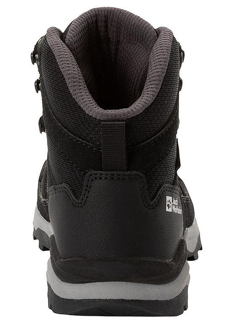 Jack Wolfskin Boy's Black Hiker Texapore Mid K Sneakers |Jack Wolfskin in Lebanon