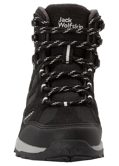 Jack Wolfskin Boy's Black Hiker Texapore Mid K Sneakers |Jack Wolfskin in Lebanon