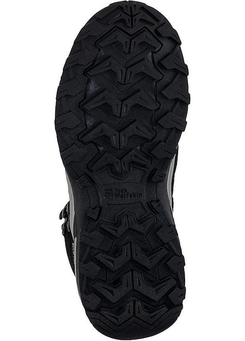 Jack Wolfskin Boy's Black Hiker Texapore Mid K Sneakers |Jack Wolfskin in Lebanon