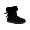 Juicy Couture Women's Black Faux Suede Cozy Winter & Snow Boot | Juicy Couture In Lebanon