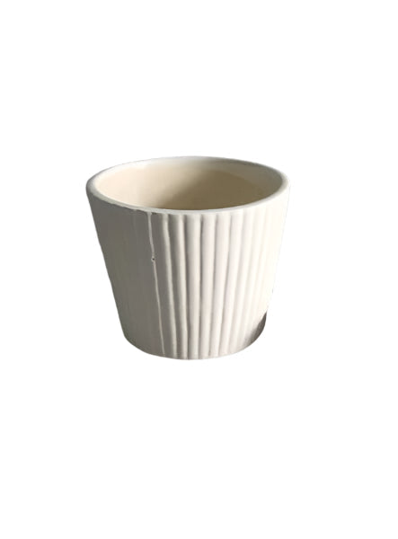 Royal Shine Glossy Cream Porcelain Small Vase | Royal Shine In Lebanon