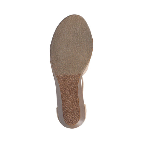 Journee Collection Women's Khaki Kedzie Wedge Heeled Sandal |Journee Collection In Lebanon