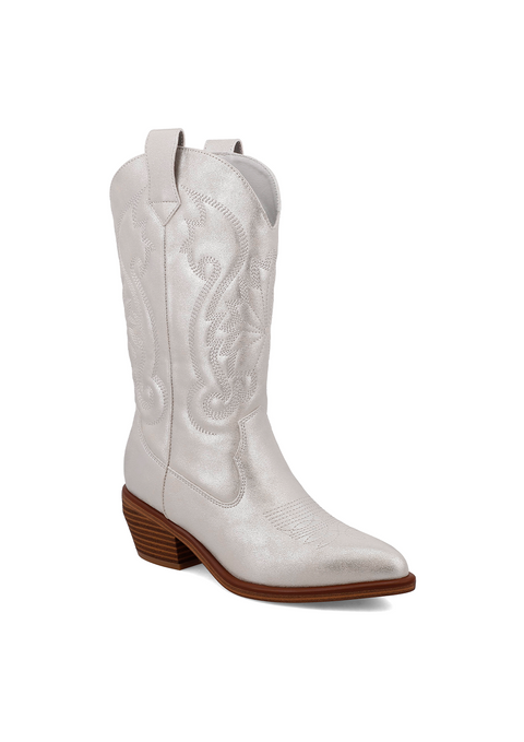 MIA Women's Silver Kelsh Western Boot | MIA In Lebanon