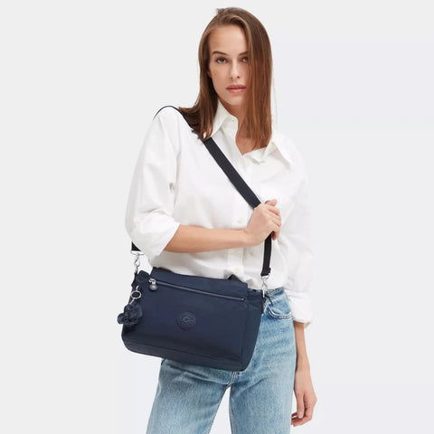 Kipling Women's Blue Bleu 2 Elysia Printed Shoulder Bag | Kipling In Lebanon
